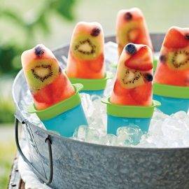 Sucettes glacées Fruits d’été